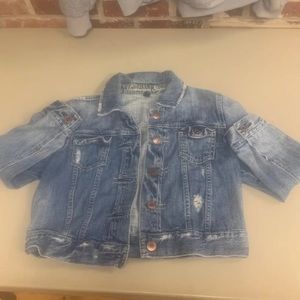 Cropped Jean Jacket